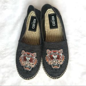Kenzo Tiger flats
